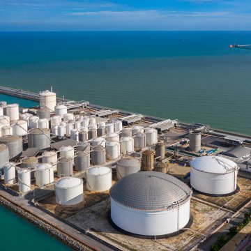 Oil Depot & Tank Area Wastewater Treatment Process